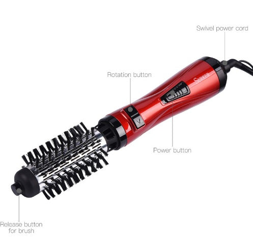 Hair dryer straightener Rotary Brush Machine 2 in 1 Multifunction Hair Curler Curling Iron Wand Styling Tools