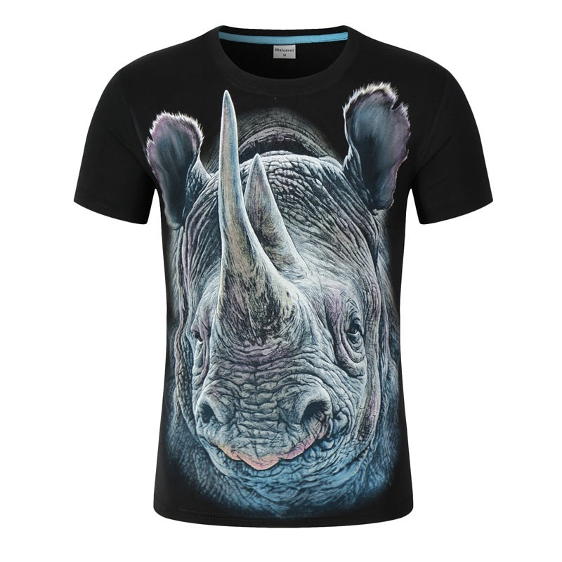 3D short sleeve T-shirt men