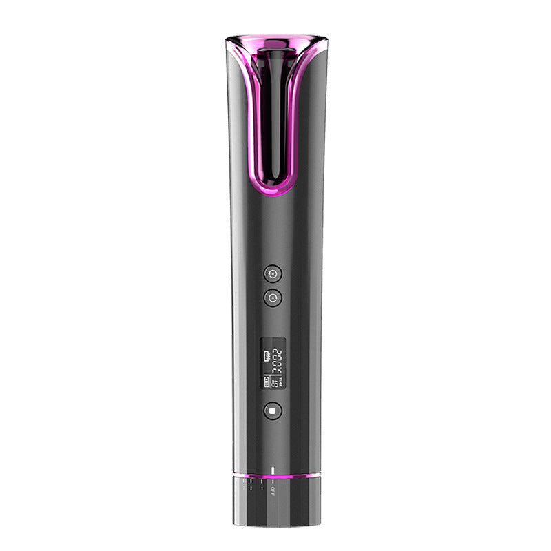 LCD Display Hair Curler