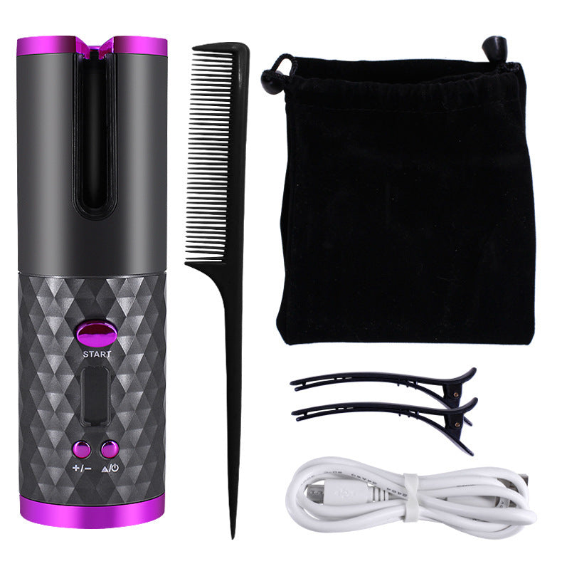 Automatic rotating hair Curler
