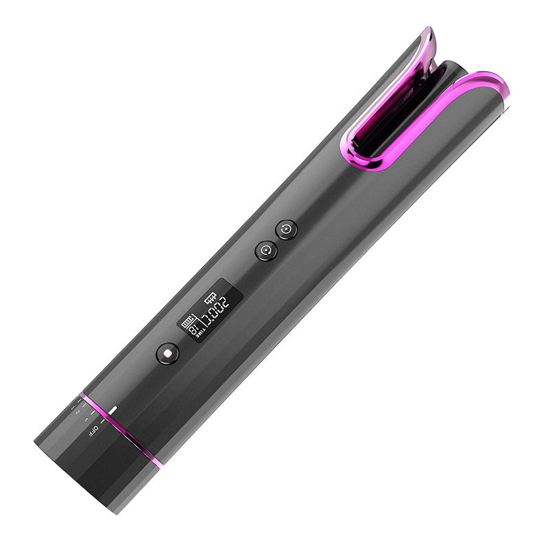 LCD Display Hair Curler