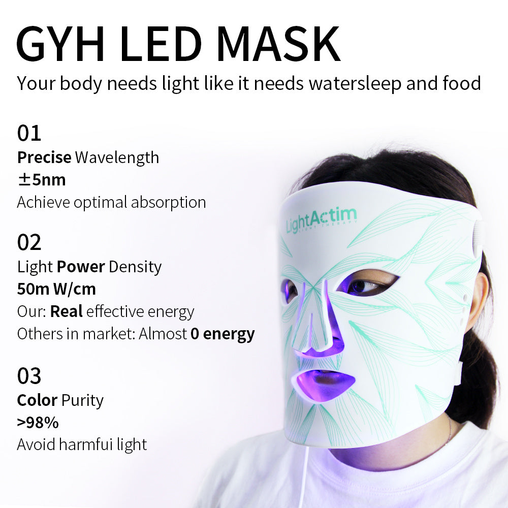 LED Light Therapy  Facial Mask