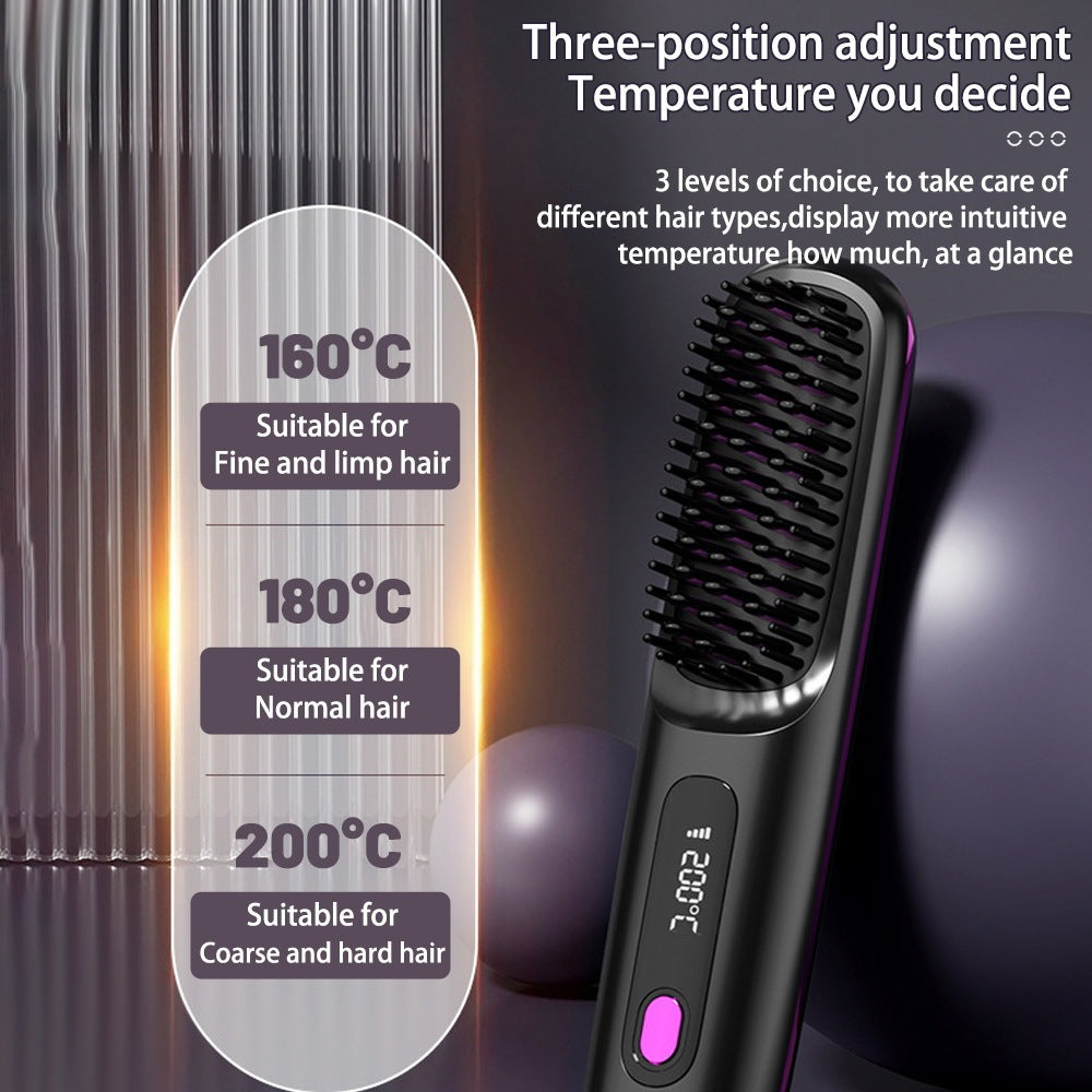 hair straightener comb