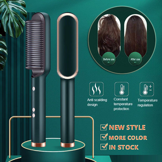 hair straightening brush 